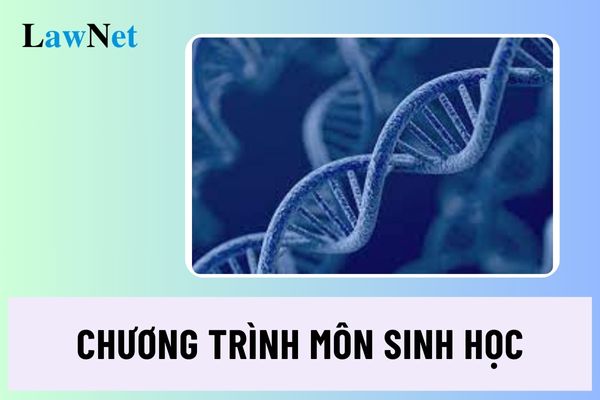 Học sinh đạt 03 mức độ trong Chương trình môn Sinh học đáp ứng những gì?