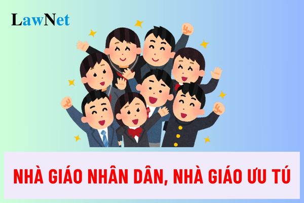 Danh hiệu Nhà giáo nhân dân, Nhà giáo ưu tú có nguyên tắc xét tặng và cách tính thành tích thế nào?