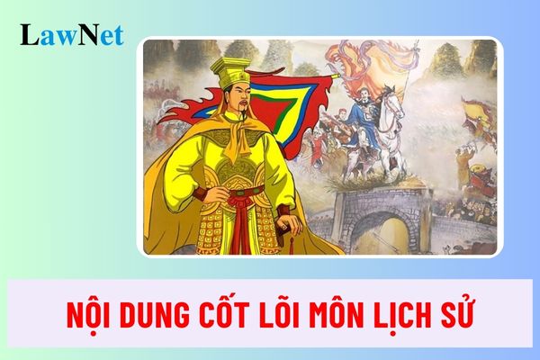 Nội dung cốt lõi môn Lịch sử giai đoạn định hướng nghề nghiệp là gì?