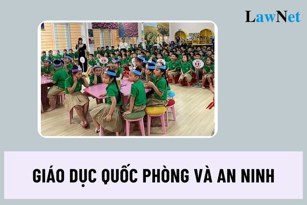 Giáo dục quốc phòng và an ninh trong trường tiểu học được thực hiện thế nào?