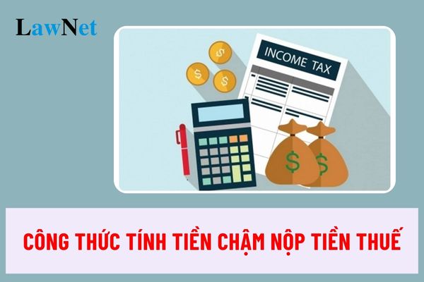 How to calculate late tax payment for one day?