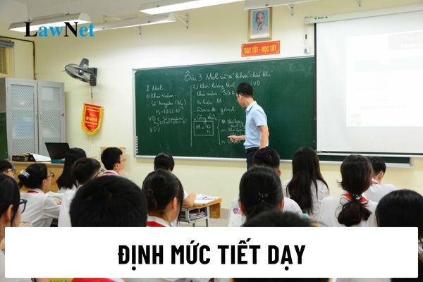 Chế độ giảm định mức tiết dạy với giáo viên kiêm nhiệm các công việc chuyên môn thế nào?