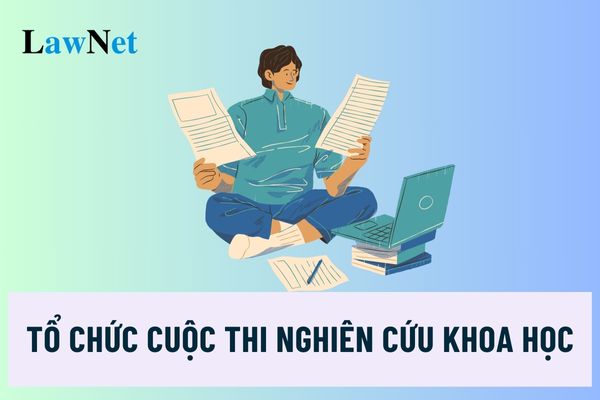 What are the standards for individuals participating in the organization of the national science and technology research competition for lower secondary and upper secondary students?