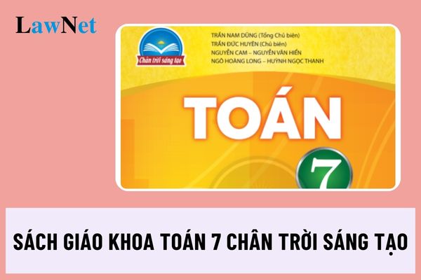 Sách giáo khoa toán 7 chân trời sáng tạo mới nhất được quy định ở đâu?