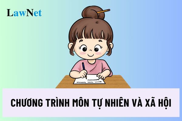 Chương trình môn Tự nhiên và Xã hội tại Chương trình Xóa mù chữ có mục đích và yêu cầu ra sao?