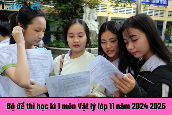 Bộ đề thi học kì 1 môn Vật lý lớp 11 năm 2024 2025? Chuyên đề kết thúc chương trình học môn Vật lí là gì?