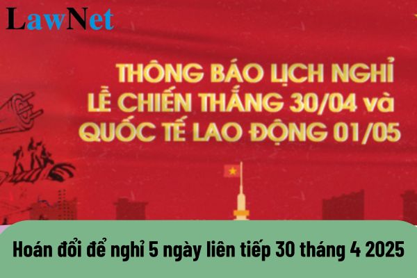 Hoán đổi để nghỉ 5 ngày liên tiếp 30 tháng 4 2025? Lịch học bù của học sinh THCS sau khi nghỉ 5 ngày liên tiếp 30 tháng 4 2025 ra sao?