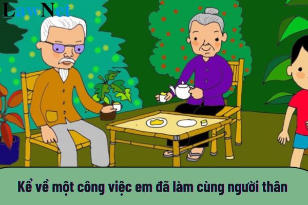 Mẫu viết 3 đến 5 câu kể về một công việc em đã làm cùng người thân lớp 3 hay nhất?