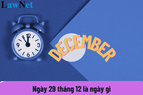 What is December 29? Is December 29 a major holiday of the year?