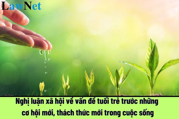 Mẫu nghị luận xã hội về vấn đề tuổi trẻ trước những cơ hội mới, thách thức mới trong cuộc sống?