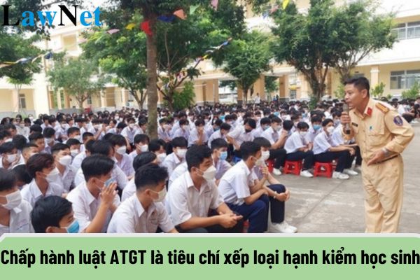 Chấp hành luật ATGT là tiêu chí xếp loại hạnh kiểm với học sinh Từ 1/1/2025?