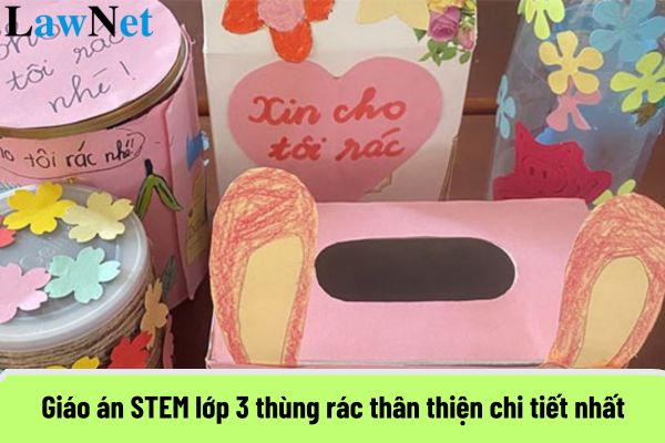 Giáo án STEM lớp 3 thùng rác thân thiện chi tiết nhất? Giáo dục STEM lớp 3 tổ chức theo hình thức nào?