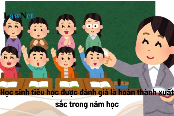 Học sinh tiểu học đạt chín điểm có được đánh giá là hoàn thành xuất sắc trong năm học hay không?