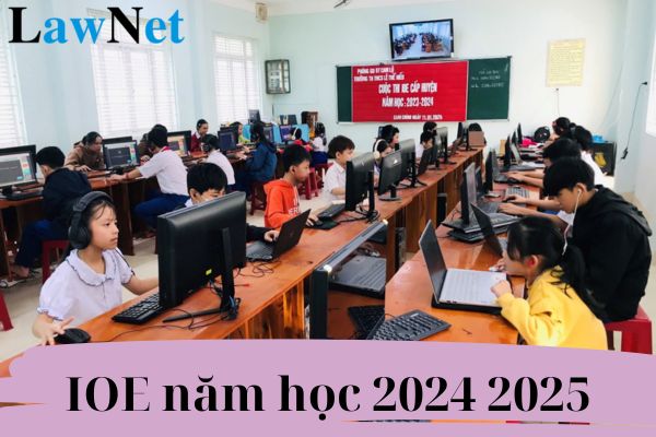 Thể lệ IOE năm học 2024 2025? Học sinh lớp 3 có được tham gia IOE năm học 2024 2025?