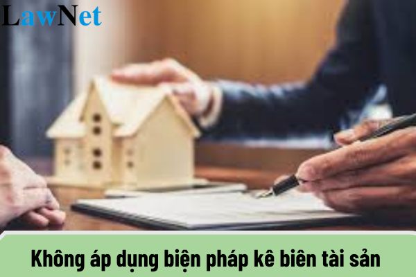 Không áp dụng biện pháp kê biên tài sản đối với người nộp thuế trong trường hợp nào?