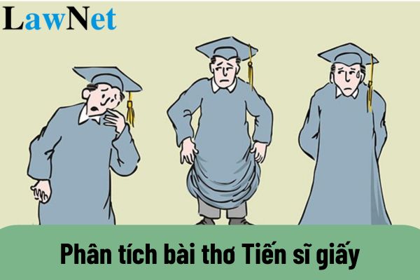 Analysis of the poem "Tiến sĩ giấy"? What age do students start middle school?