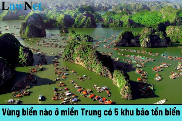 Vùng biển nào ở miền Trung có 5 khu bảo tồn biển? Định hướng đề ra đối với phương pháp giáo dục môn Địa lí là gì?