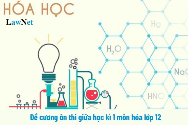 Đề cương ôn thi giữa học kì 1 môn hóa lớp 12 chương 1 ester- lipid, xà phòng và chất giặt rửa?