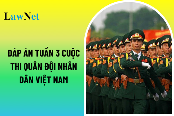 Answer for Week 3 of the People's Army of Vietnam Contest Regarding the Traditions of the General Staff of the People's Army of Vietnam