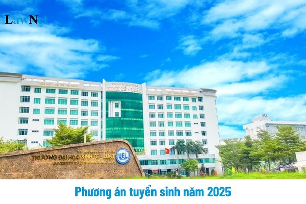 Phương án tuyển sinh năm 2025 của trường Đại học Kinh tế - Luật bao gồm mấy phương thức? Việc đăng ký dự thi THPTQG năm 2025 được quy định như thế nào? 