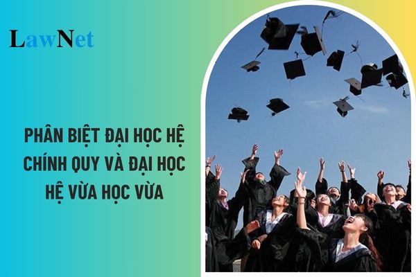 Phân biệt đại học hệ chính quy và đại học hệ vừa học vừa làm trong giáo dục Việt Nam?