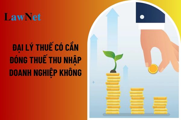 Đại lý thuế có cần đóng thuế thu nhập doanh nghiệp không? Xác định thu nhập tính thuế TNDN như thế nào? 