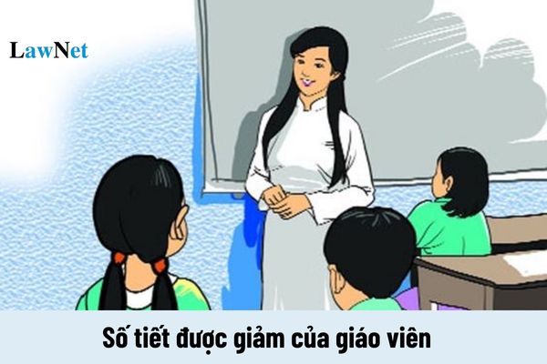 Số tiết được giảm của giáo viên vừa là tổ trưởng bộ môn vừa là bí thư đảng bộ ở nơi không thành lập đảng bộ trường hạng 1?