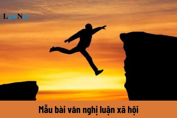 Mẫu bài văn nghị luận xã hội