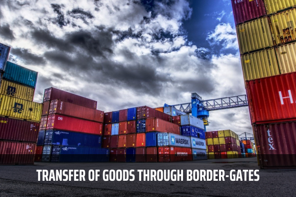 transfer of goods through border gates