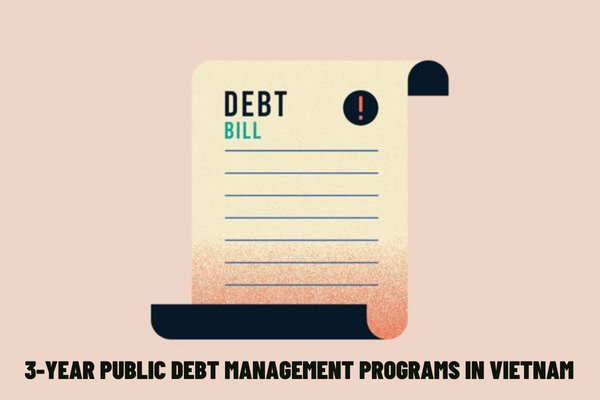 Is the 3-year public debt management program a public debt management instrument in Vietnam? What are the bases for developing 3-year public debt management programs in Vietnam?
