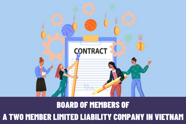 Vietnam: Contracts and transactions between the two member limited liability company and which entities are subject to approval by the Board of Members?