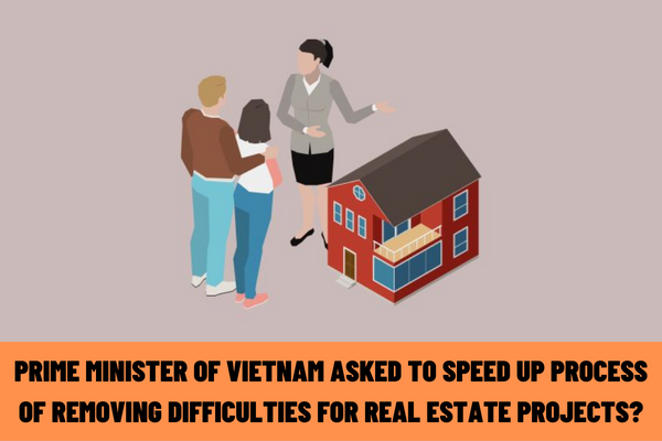 Prime Minister of Vietnam asked to speed up the process of removing difficulties for real estate projects?