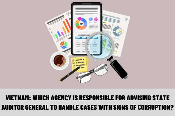 Vietnam: Which agency is responsible for advising the State Auditor General to handle cases with signs of corruption?