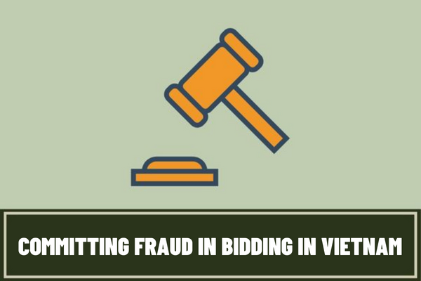 What acts are considered fraud in bidding? How much is the fine for committing fraud in bidding in Vietnam?