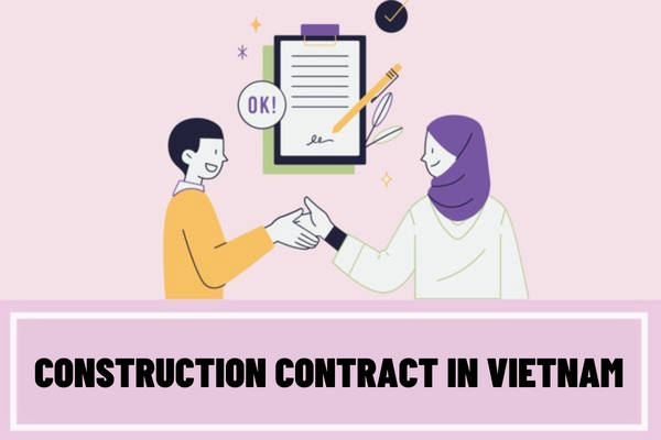 The latest form of construction contract from April 20, 2023? What are the general rights and obligations of the project owner in a construction contract in Vietnam?