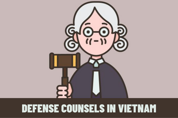 From what stage does the defense counsel engage in legal proceedings? Who is entitled to request the replacement of defense counsels in Vietnam?