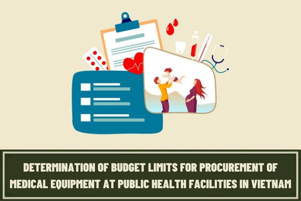 Is there Circular No. 14/2023/TT-BYT guiding the determination of budget limits for procurement of medical equipment at public health facilities in Vietnam?