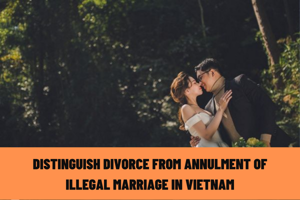 How to distinguish divorce from annulment of illegal marriage in Vietnam? What are the conditions for getting married?