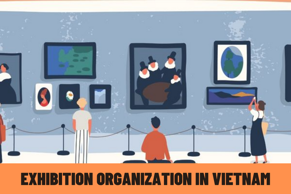 What is included in the application for requesting a license for exhibition organization in Vietnam? What is the application form for licenses for exhibition organization in Vietnam?