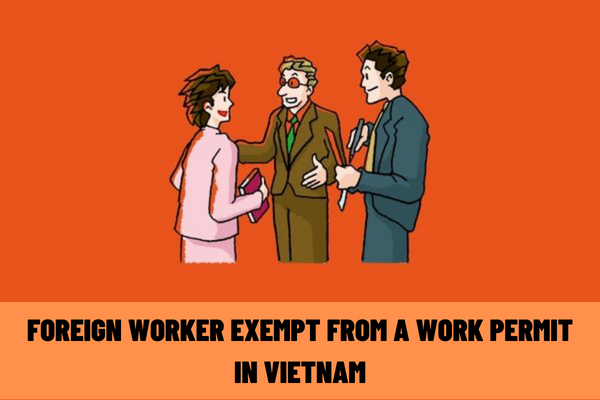 What is the application form for certification of exemption from work permit in Vietnam according to current regulations?