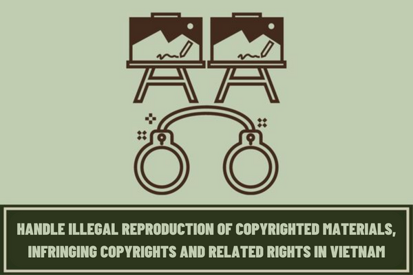 Vietnam: What conditions must be met for the distribution of non-commercial use of illegal reproduction of copyrighted materials or infringing goods?