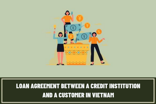 In what cases does a credit institution have the right to terminate a loan and collect debt prior to the payment due date? Can credit institutions in Vietnam inspect the amount of money used by customers?