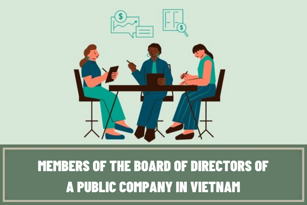 What is the minimum number of members of the Board of Directors of a public company in Vietnam? If it's not enough, will it be fined?