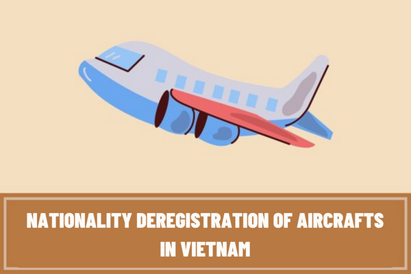 What is the application for nationality deregistration of aircrafts in Vietnam? What is the current form of application for deregistration of aircrafts in Vietnam?