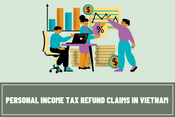 What are the time limits for processing personal income tax refund claims when authorizing the company to perform personal income tax statements in Vietnam?