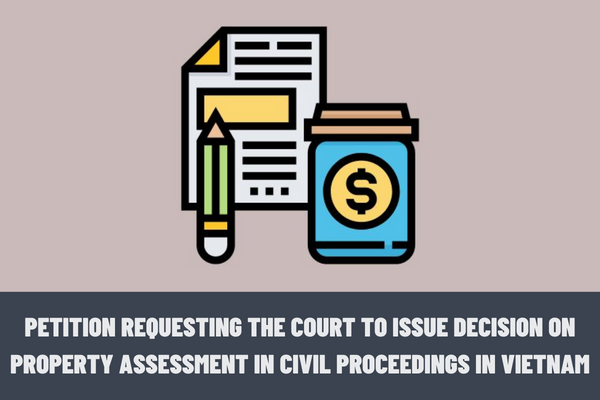 What is the latest petition requesting for the Court to issue a decision on property assessment in 2023? What is the time limit for preparation for consideration of a petition to resolve a civil matter?