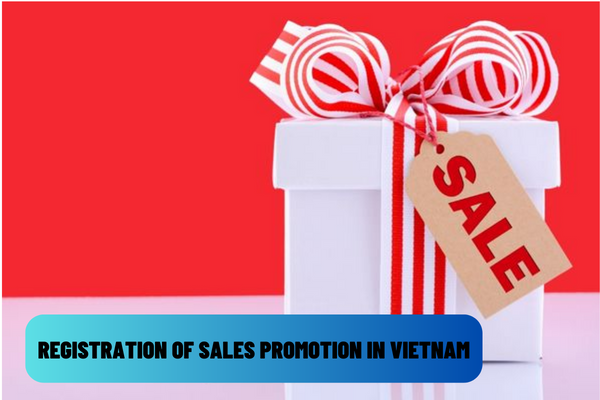 What is included in the application for registration of sales promotion in Vietnam? What is the application form for registration of sales promotion in Vietnam?