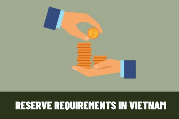 What are reserve requirements in Vietnam? Which credit institutions are not bound by reserve requirements as prescribed by law?