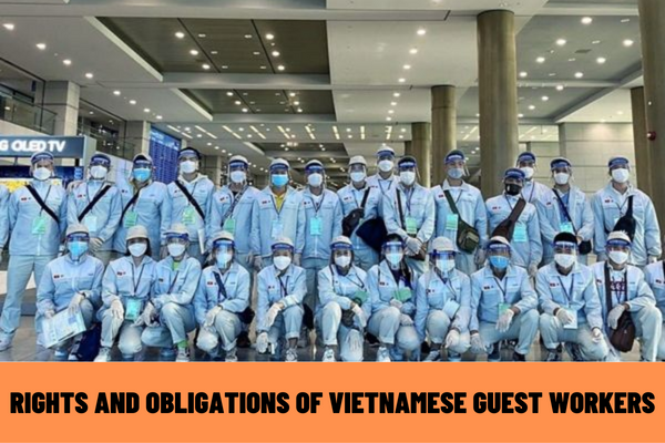 What are the rights and obligations of Vietnamese guest workers?