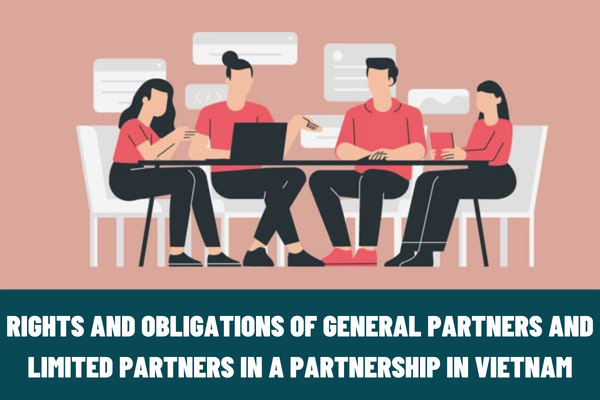 What are the rights and obligations of general partners and limited partners in a partnership in Vietnam?